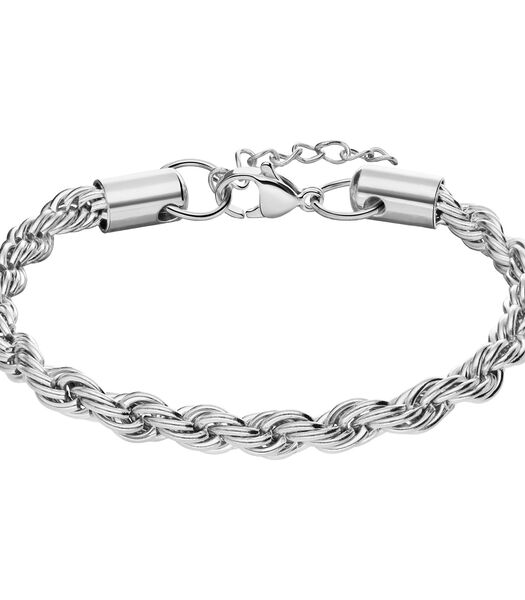 Armband Staal 19 cm - Zilverkleurig