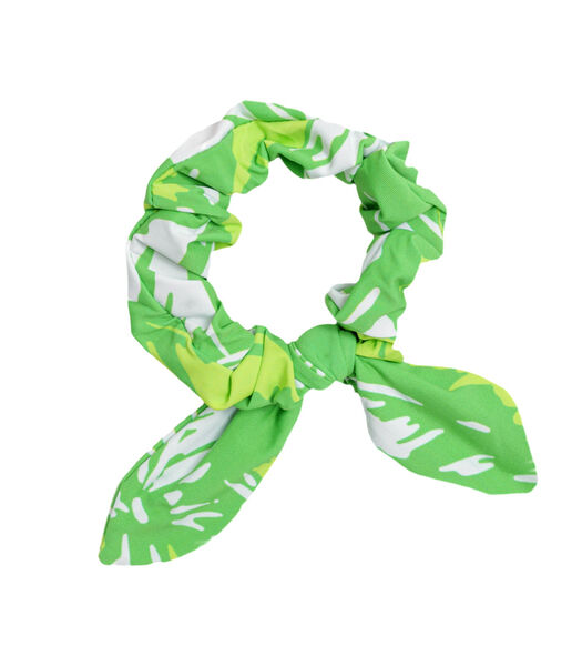 Chouchou Green-Palms Scrunchie UPF 50+