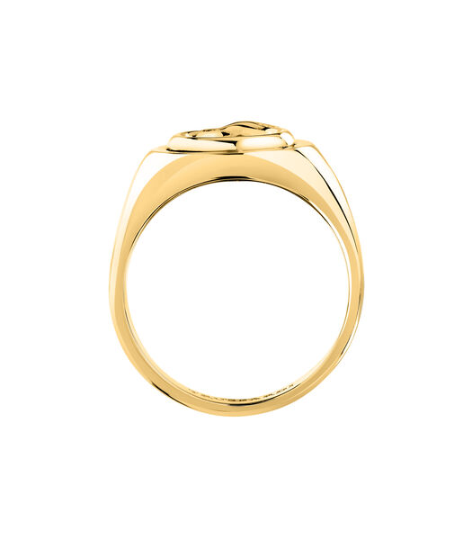 Bague en acier,cristaux, T-HERITAGE