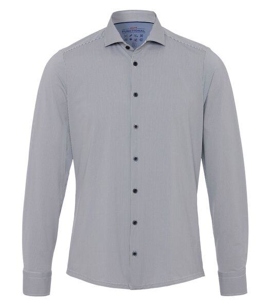 The Functional Shirt Patroon Donkerblauw