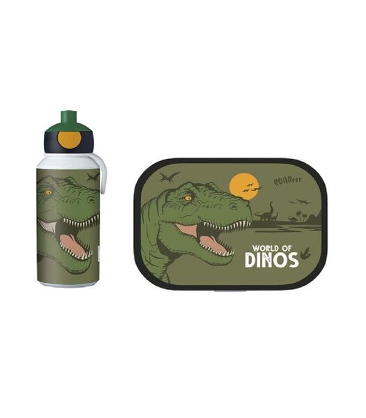 Lunchset (Schoolbeker & Lunchbox) Campus Pop-Up Dino