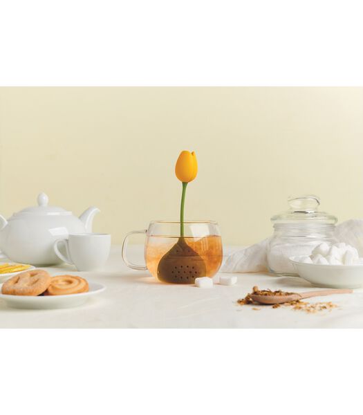 Tulip - boule à thé - jaune