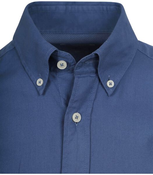 Overhemd Garment Dyed Offord Blauw