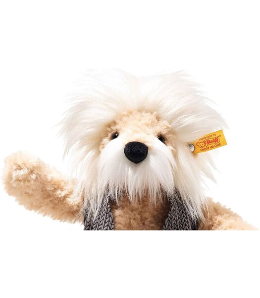 knuffel teddybeer Einstein, beige