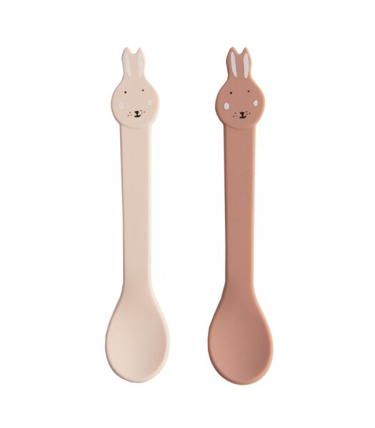 Cuillère silicone 2-pack - Mrs. Rabbit