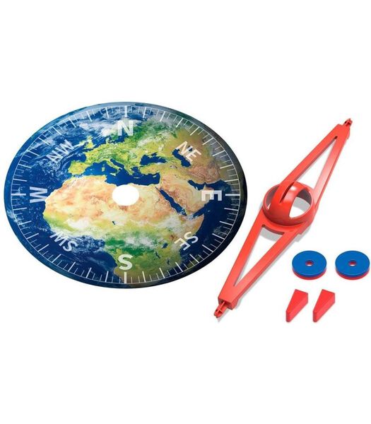 Kidzlabs Gigantisch Magnetisch Kompas - 30cm