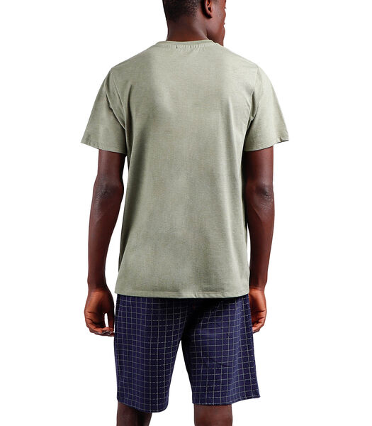 Pyjama loungewear korte broek t-shirt Road