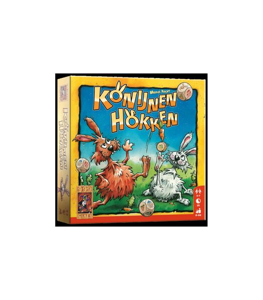 999 Games Konijnen Hokken - Dobbelspel - 8+