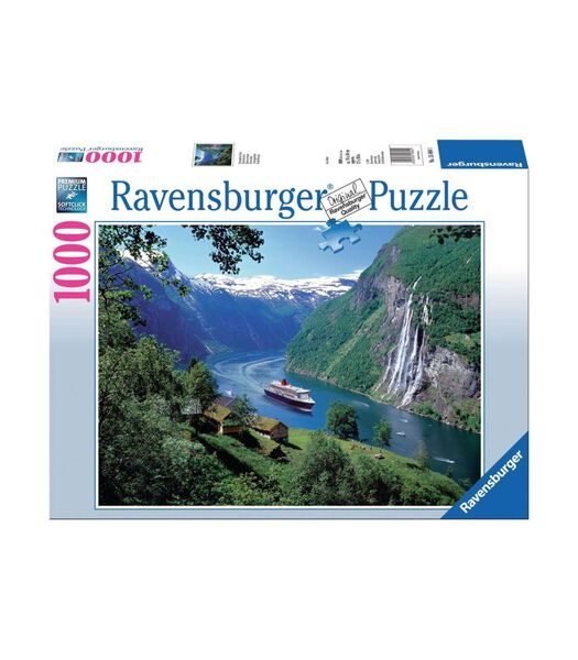 puzzle Fjord norvégien 1000 pièces