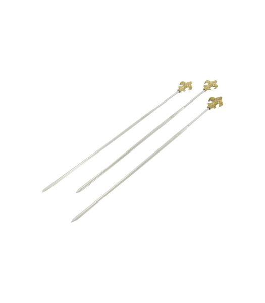 Brochettes de viande  Lilie 31 cm - 3 pièces