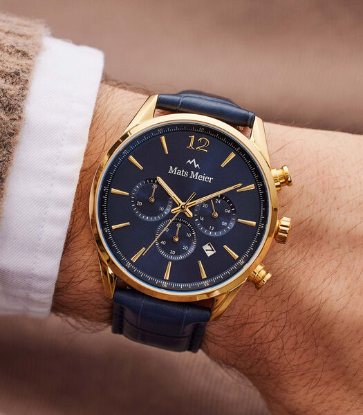 Grand Cornier Horloge Blauw MM00123