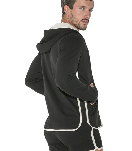 Zip-up sportjack met capuchon Focus