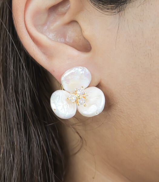Boucles d'oreilles 'Pearl Clover'