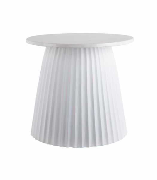 Table de salon Luscious Cone - Blanc - Ø45cm
