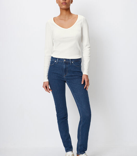 Jeans modèle KAJ skinny taille haute