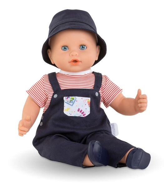 Mon Grand Poupon Augustin Petit Artiste - Baby doll incl. tenue de peintre - 42 cm